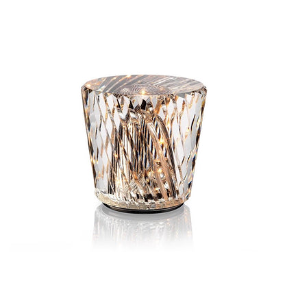 PrismGlow Crystal Lamp