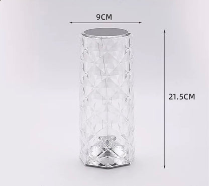 Aurora Ripple Crystal Lamp