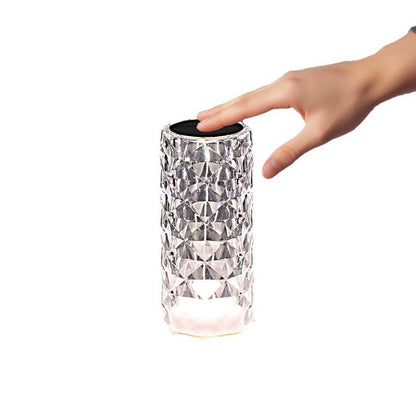 Aurora Ripple Crystal Lamp